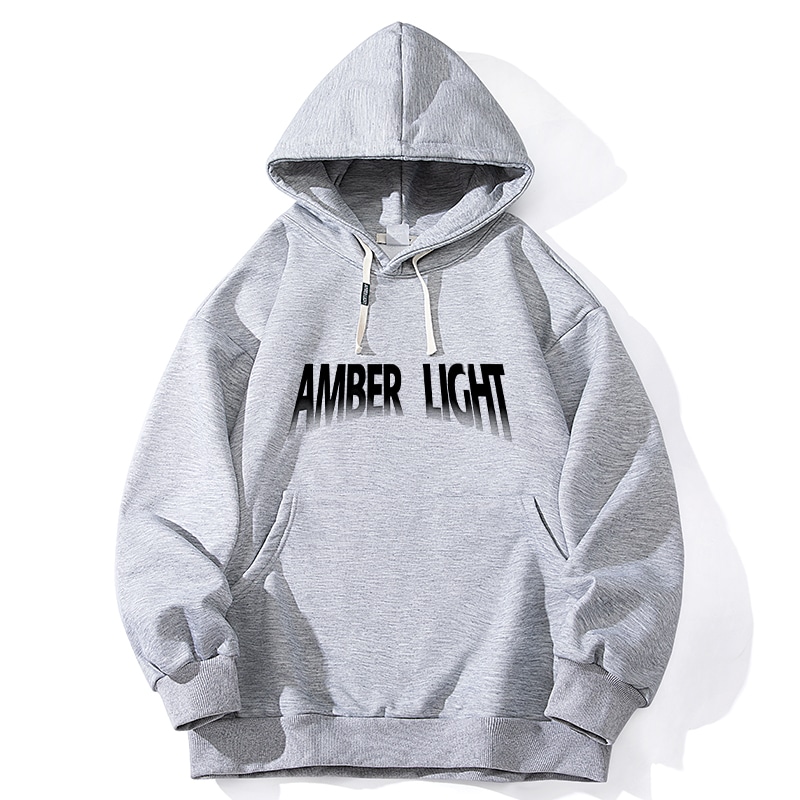 Amber Light Logo Moon Print Hoodie — фото 5