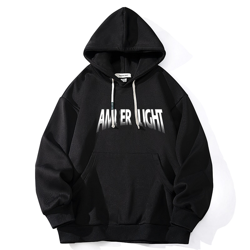 Amber Light Logo Moon Print Hoodie — фото 1