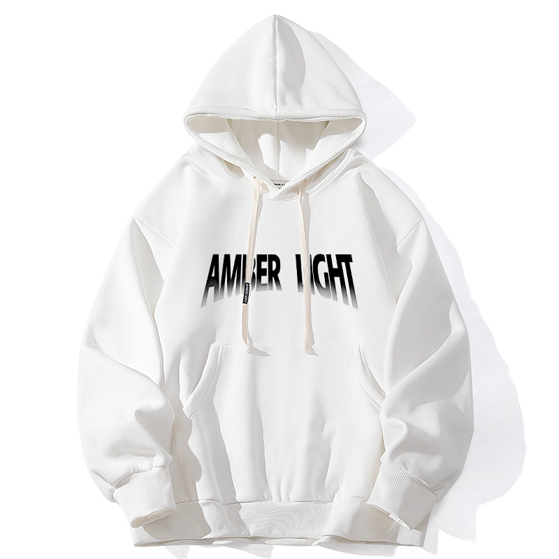 Amber Light Logo Moon Print Hoodie — фото 3