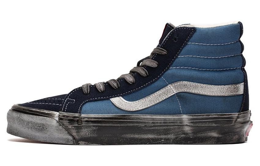 Vans SK8 LX OG "Stressed Navy" — фото 5