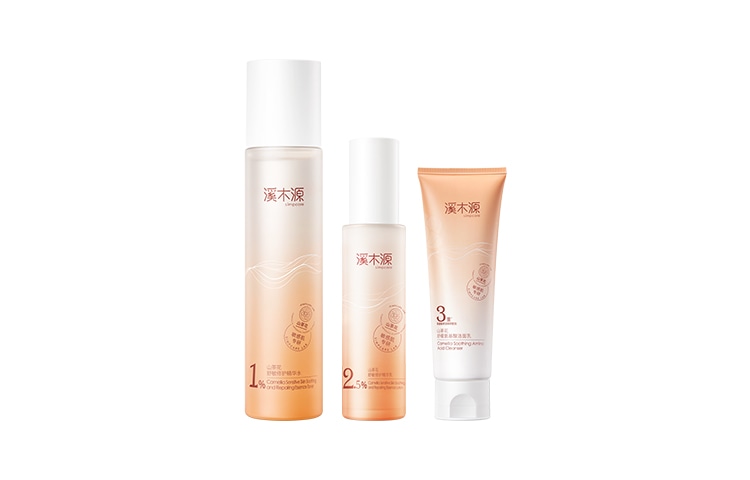 溪木源 (Арт. 山茶花沁透舒缓水乳套装水120ml+乳100ml) — фото 5