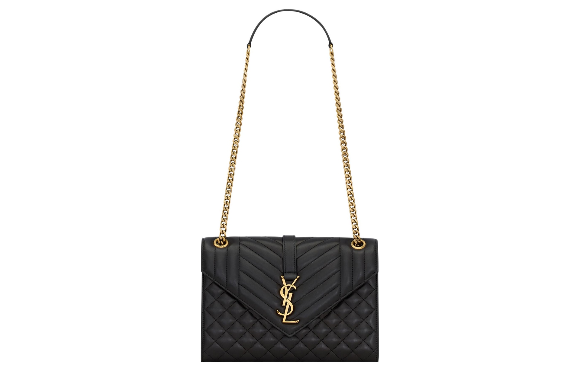 SAINT LAURENT/圣罗兰 Saint Laurent YSL Envelope Black