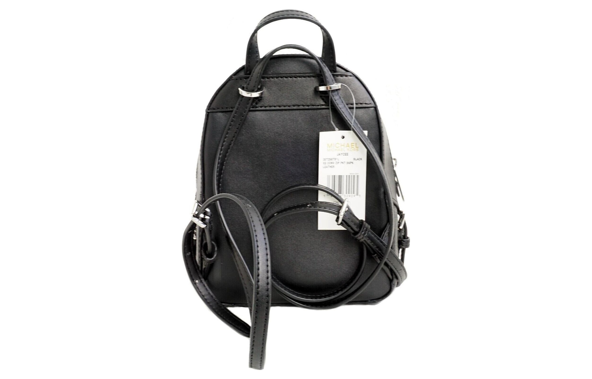 Michael Kors MK Jaycee Small Backpack Black — фото 4
