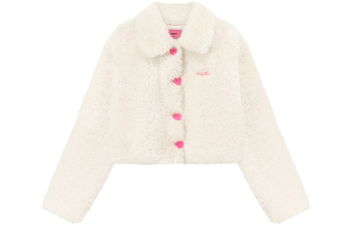 Chuu Faux Fur Collar Jacket — фото 3