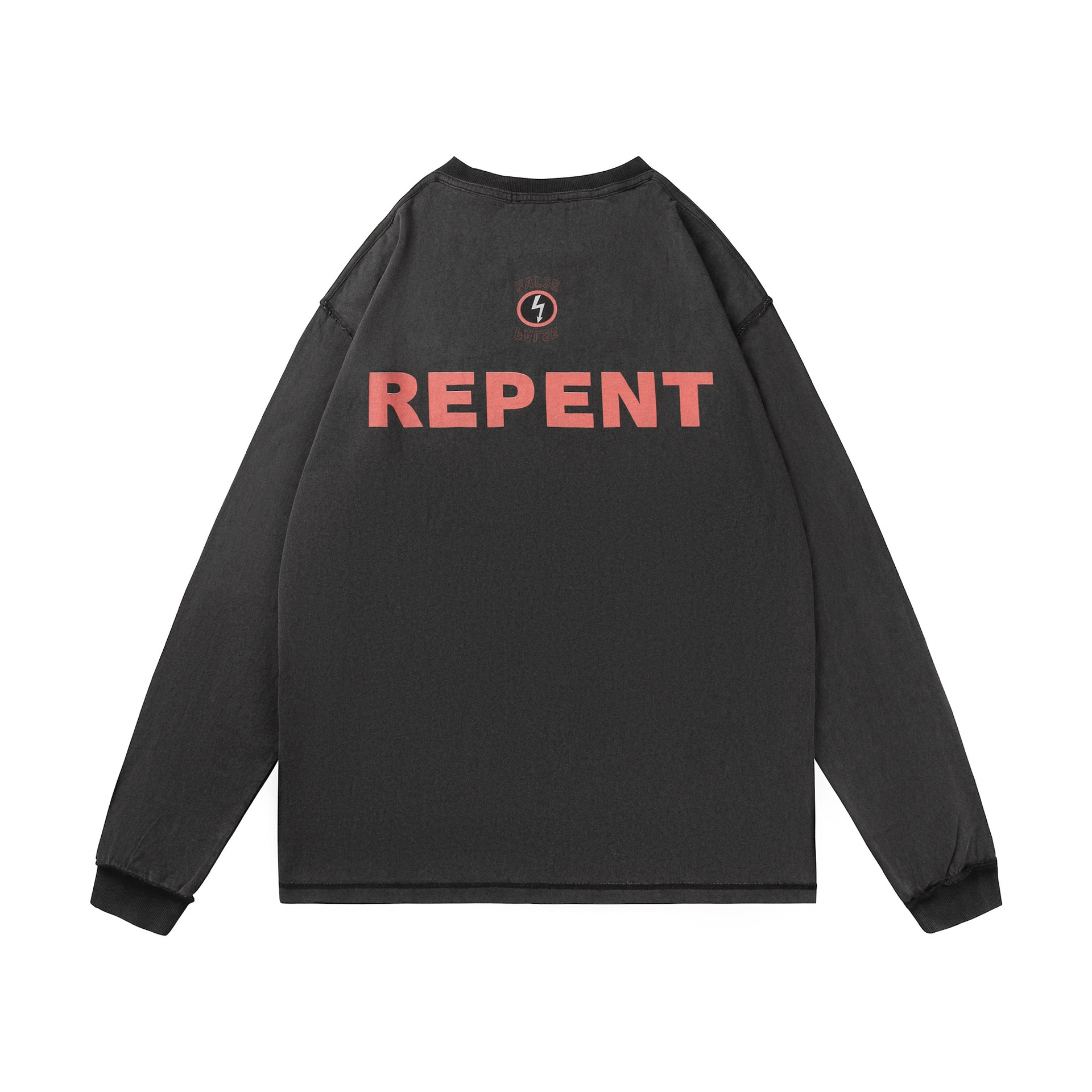 False Perception Vintage Long Sleeve Sweatshirt — фото 1