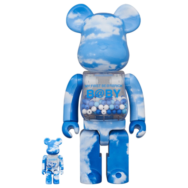 BE@RBRICK BERBRICK BBY BLUE SKY Ver. 100400 7cm28cm