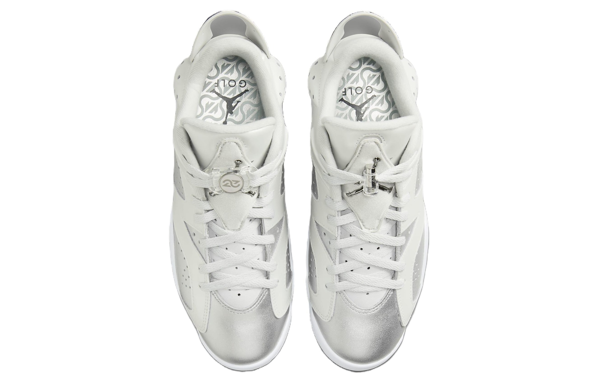 Jordan Air Jordan 6 Golf Silver — фото 9