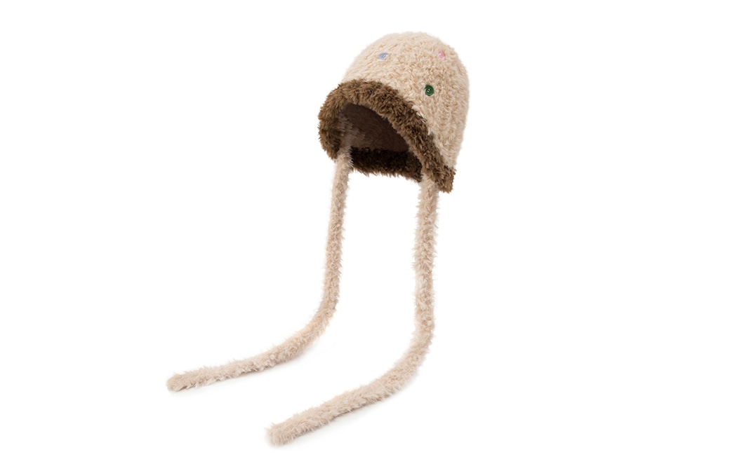 白卷BAIJUAN Baijuan Plush Ear Protection Beanie