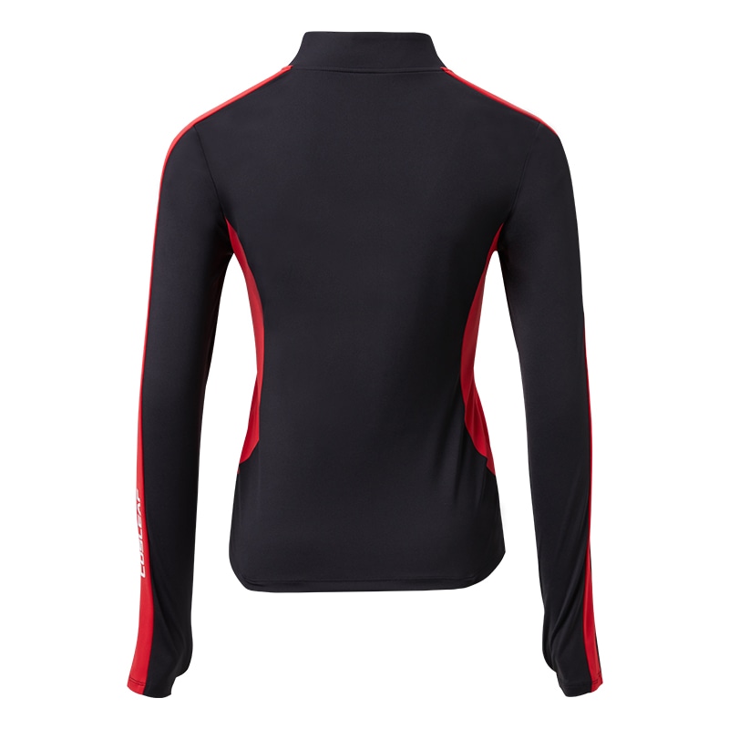Cosleaf Colorblock Zip-Up Long Sleeve Tee — фото 5
