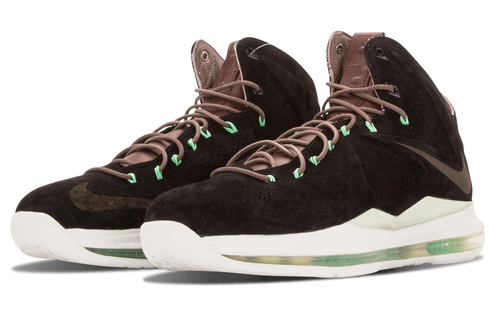 Nike Lebron 10 EXT Black Suede — фото 8