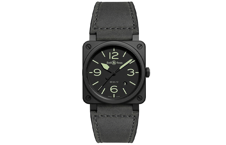 BELL & ROSS/柏莱士 BELL ROSS 100 42mm BR0392-BL3-CESCA