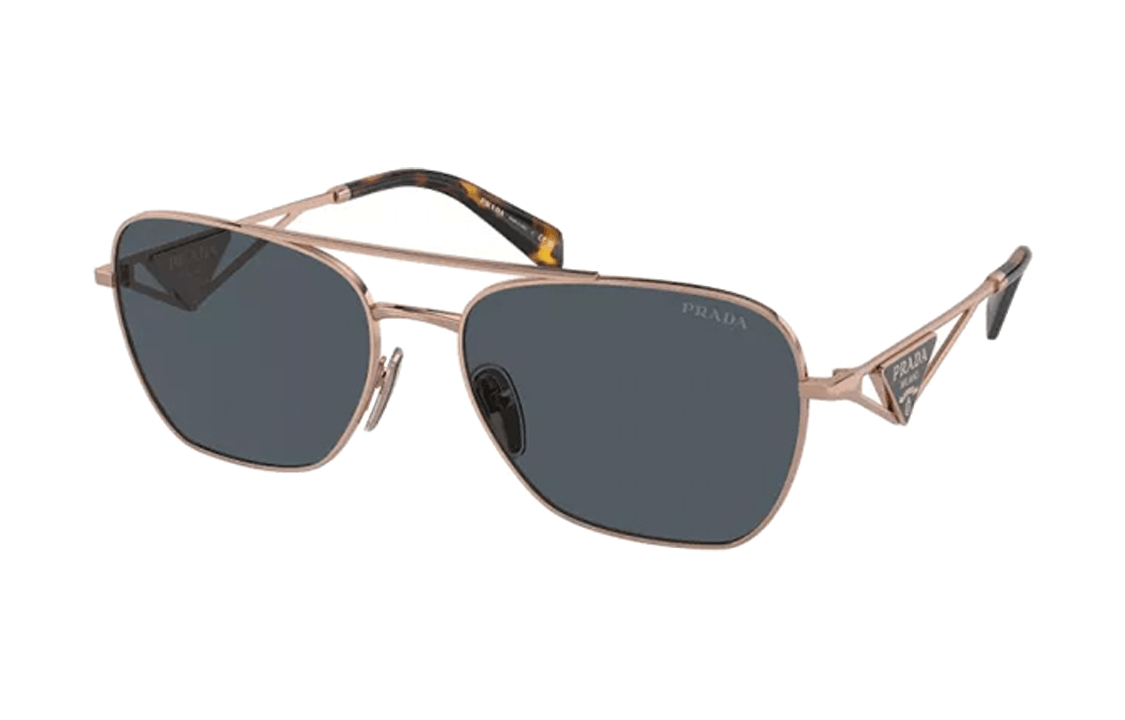 Prada Aviator Sunglasses Rose Gold