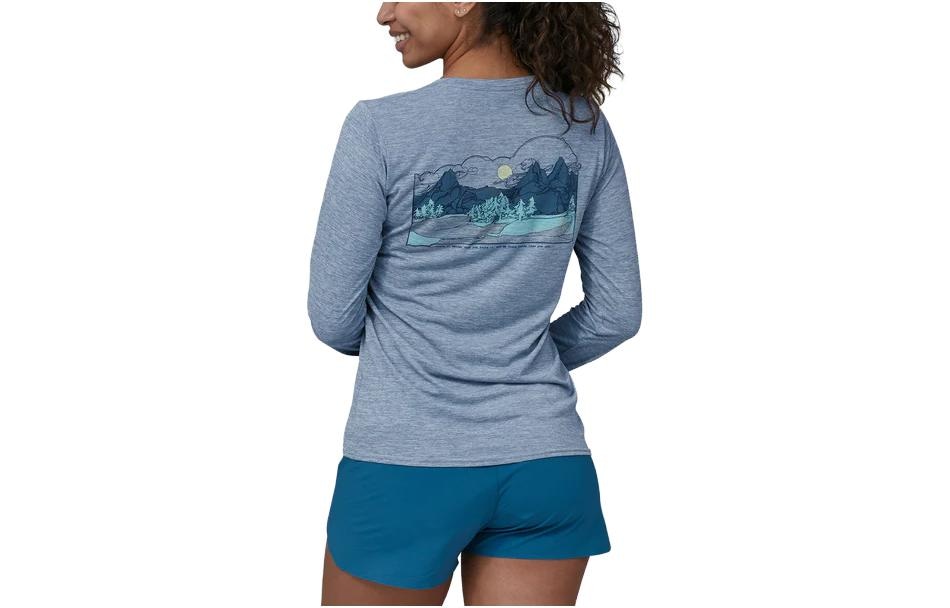Patagonia Long-Sleeved Capilene Cool Daily Graphic T — фото 3