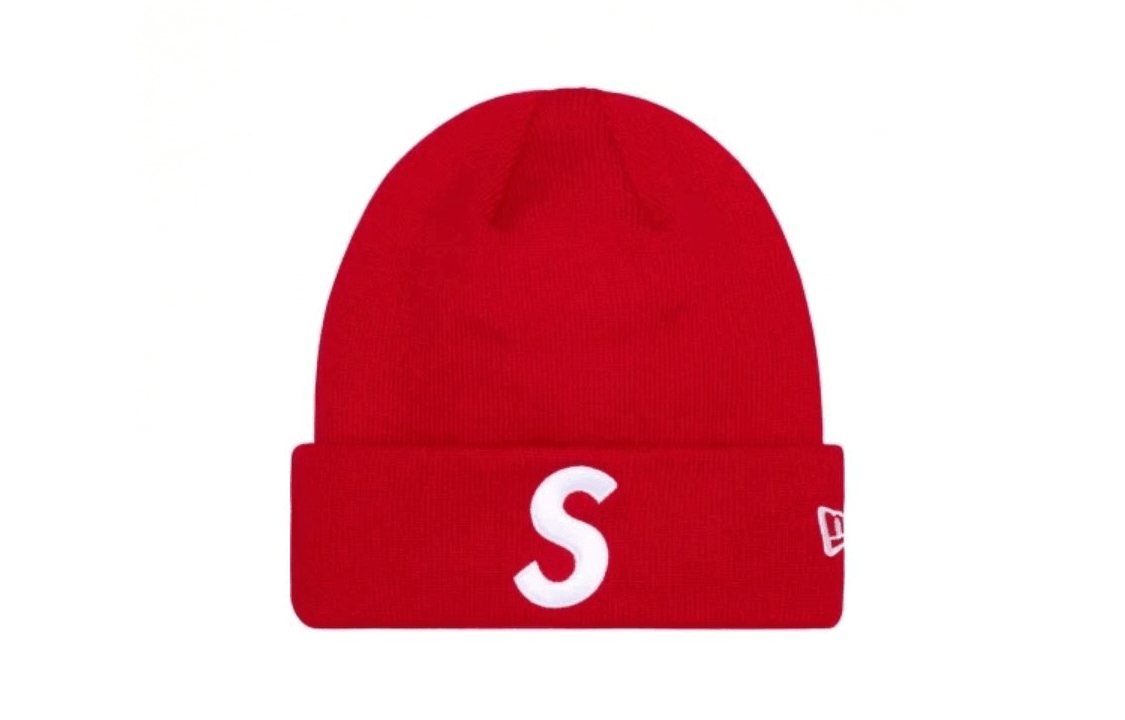 Supreme FW23 WEEK 3 NEW ERA S LOGO BEANIE — фото 2