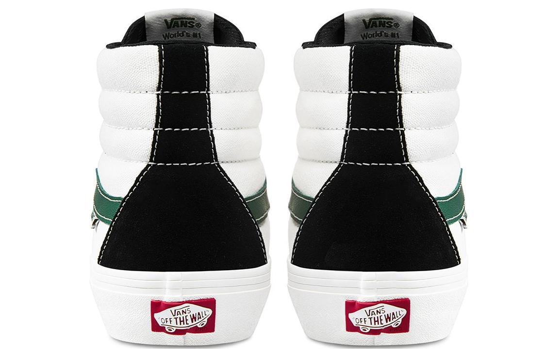 Vans SK8-Hi Black White — фото 9