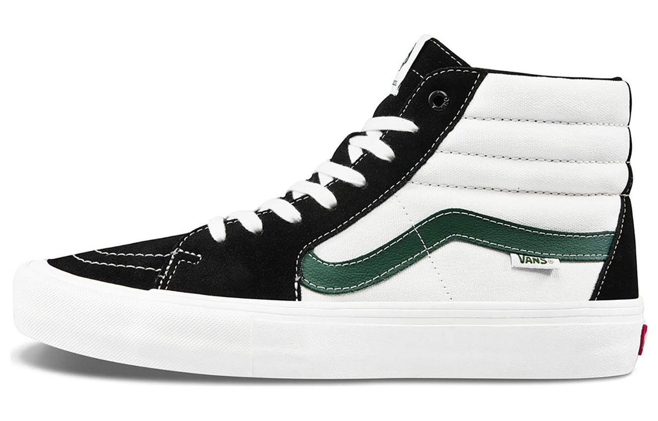 Vans SK8-Hi Black White — фото 5