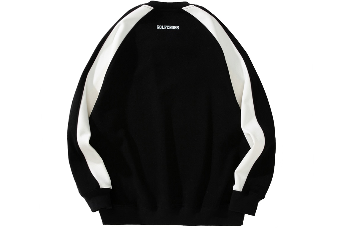 GOLFCROSS Logo Print Sweatshirt