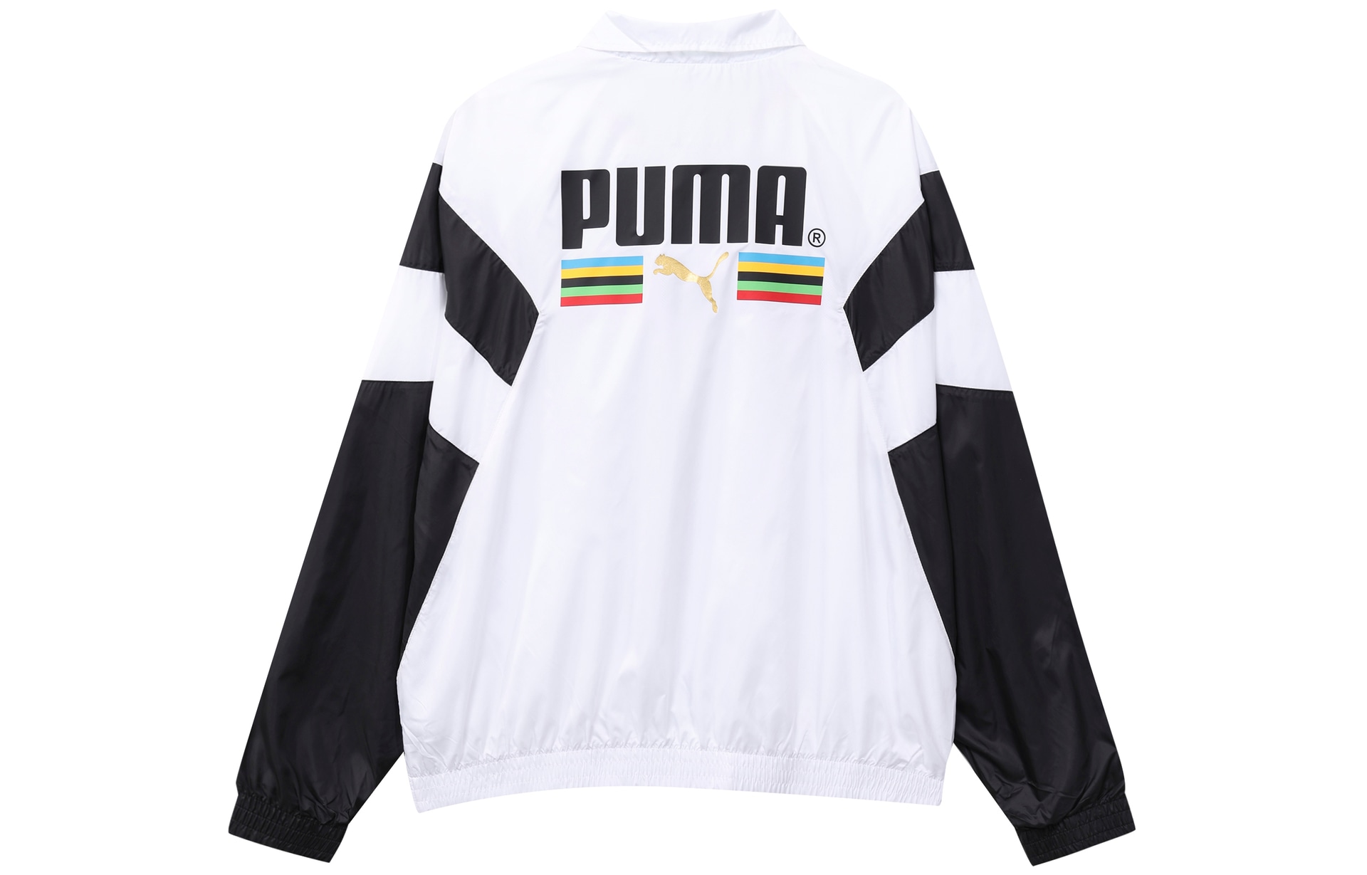 Puma Gold Print Jacket White — фото 1