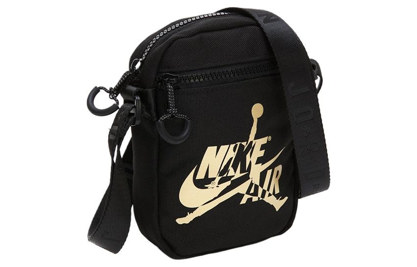 Jordan Mini Crossbody Bag Black Gold — фото 1