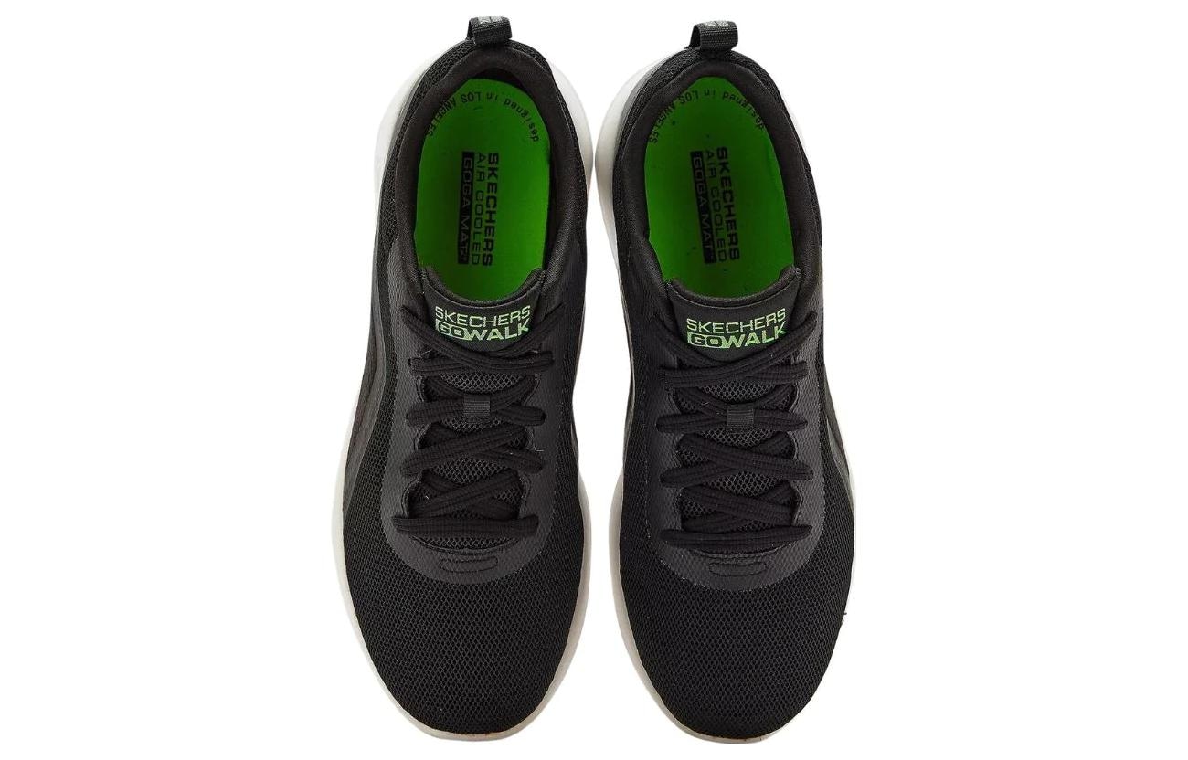Skechers GO WALK Max Black Green — фото 7