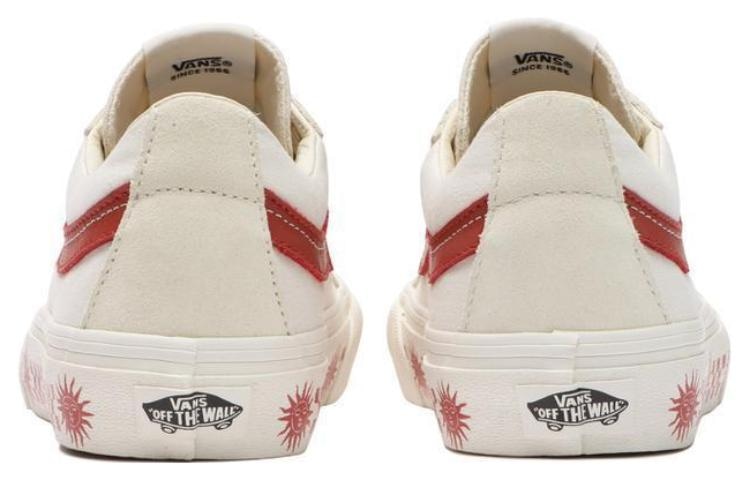 Vans SK8 Low Red White — фото 8