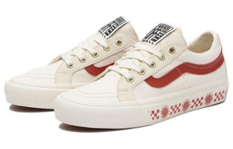 Vans SK8 Low Red White — фото 6