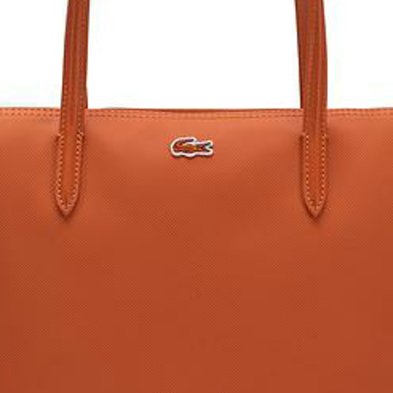 Lacoste Tote Bag Bright Orange — фото 3