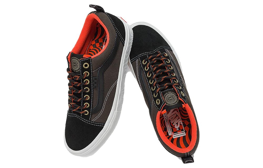 Vans Old Skool Black Green — фото 8