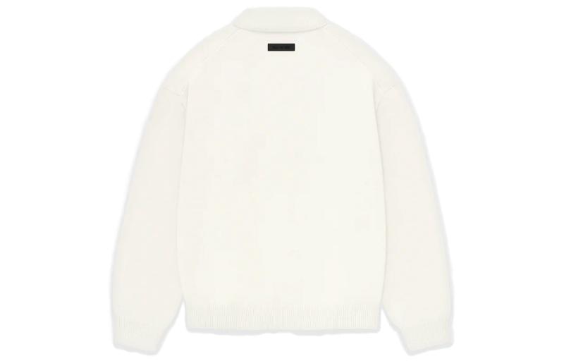 Fear Of God Essentials Knit Polo Cloud Dancer — фото 1