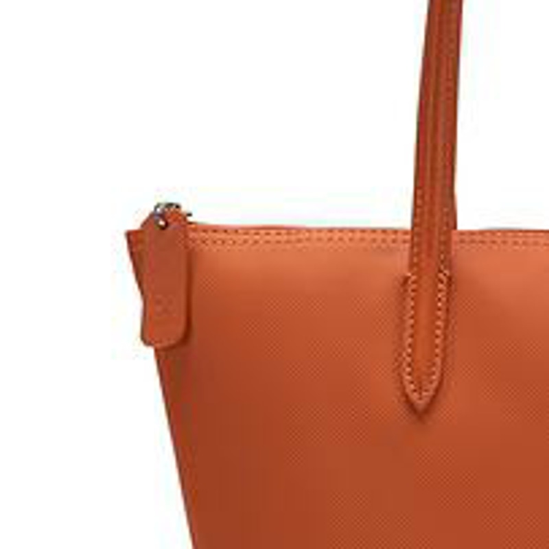 Lacoste Tote Bag Bright Orange — фото 2
