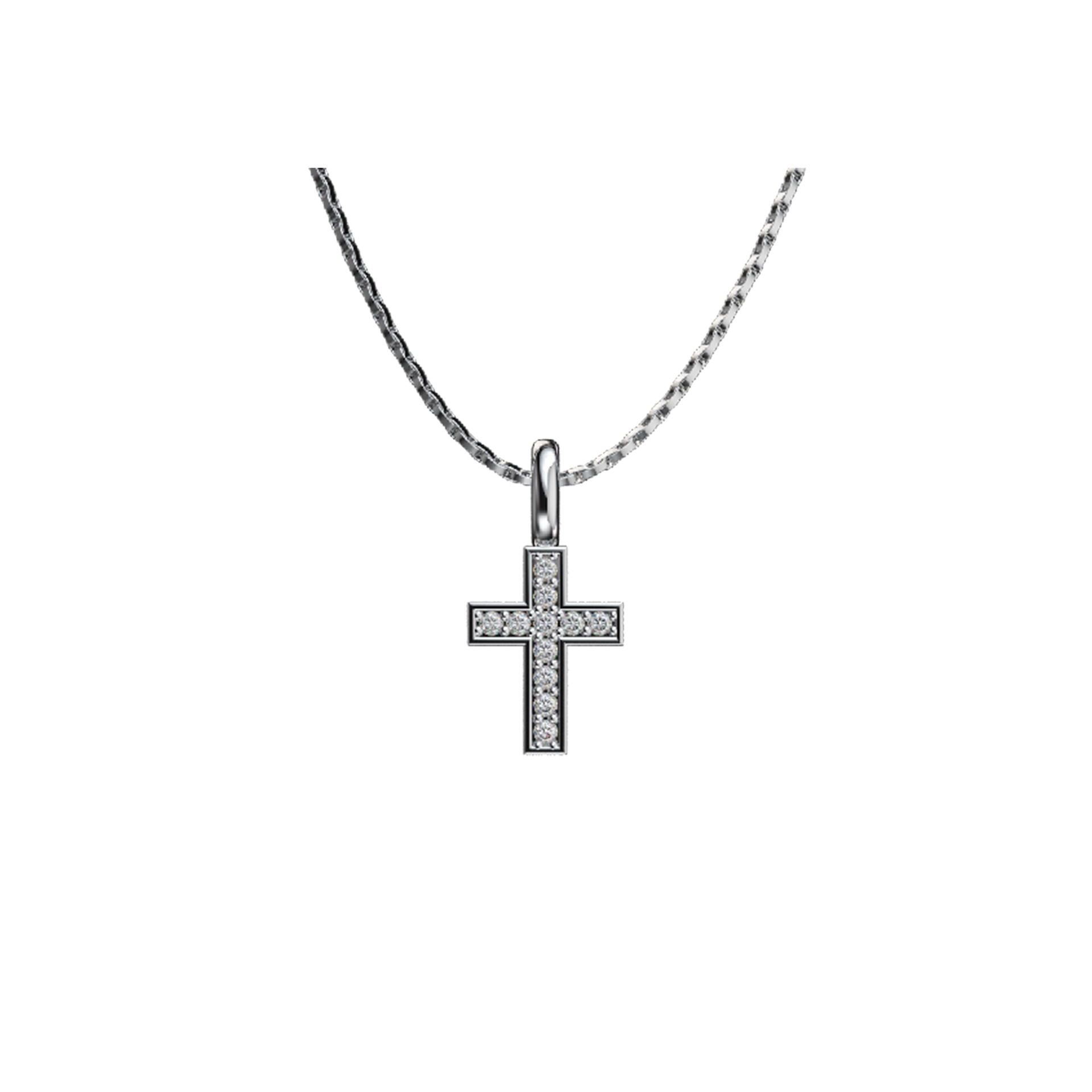 ICEGANG Mini Cross Pendant