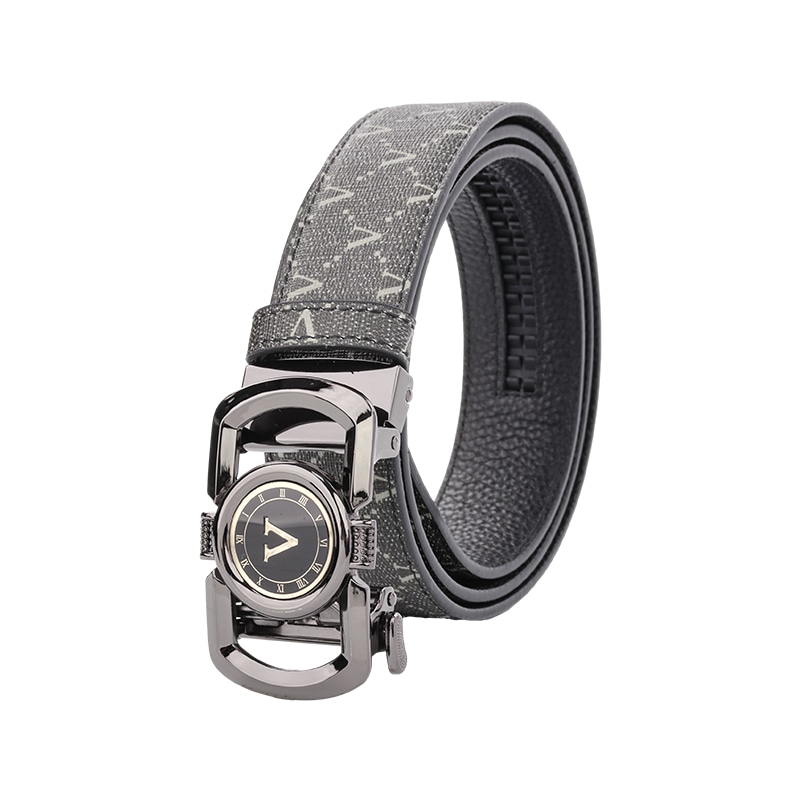 Nine Nail V Victory Leather Belt