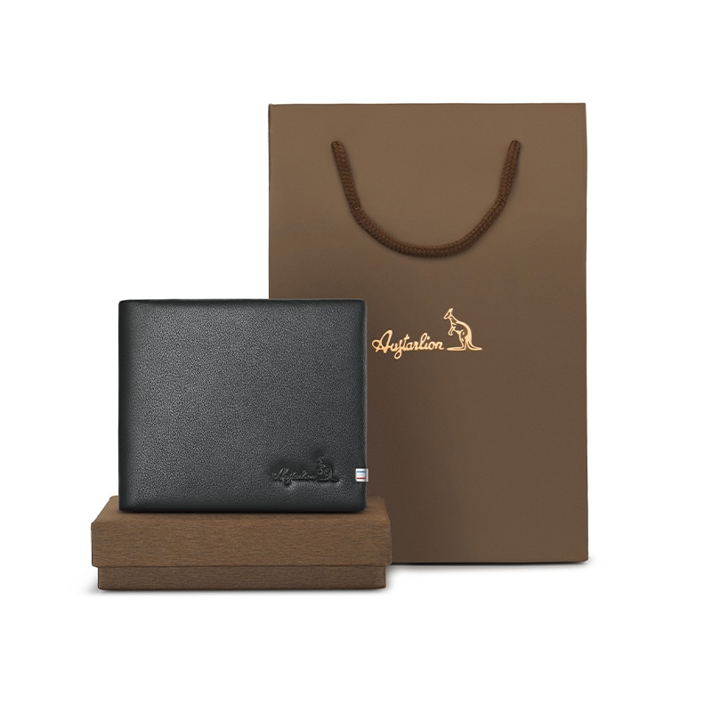 AUGTARLION Business Card Wallet Black