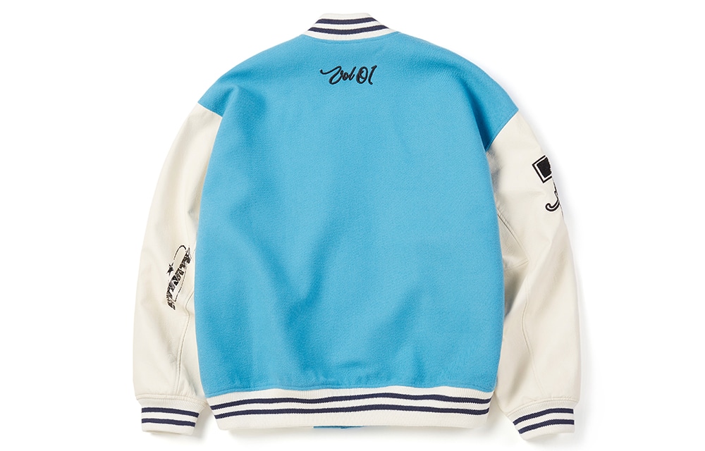 Starter Varsity Jacket Bright Blue — фото 1