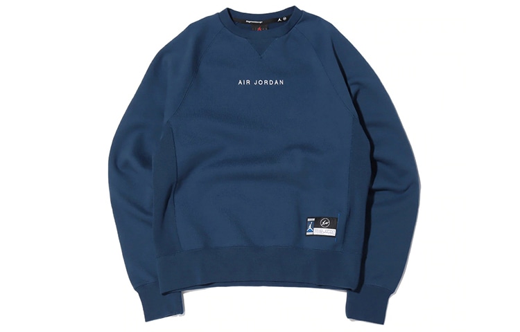 Jordan Crewneck Sweatshirt Blue — фото 2