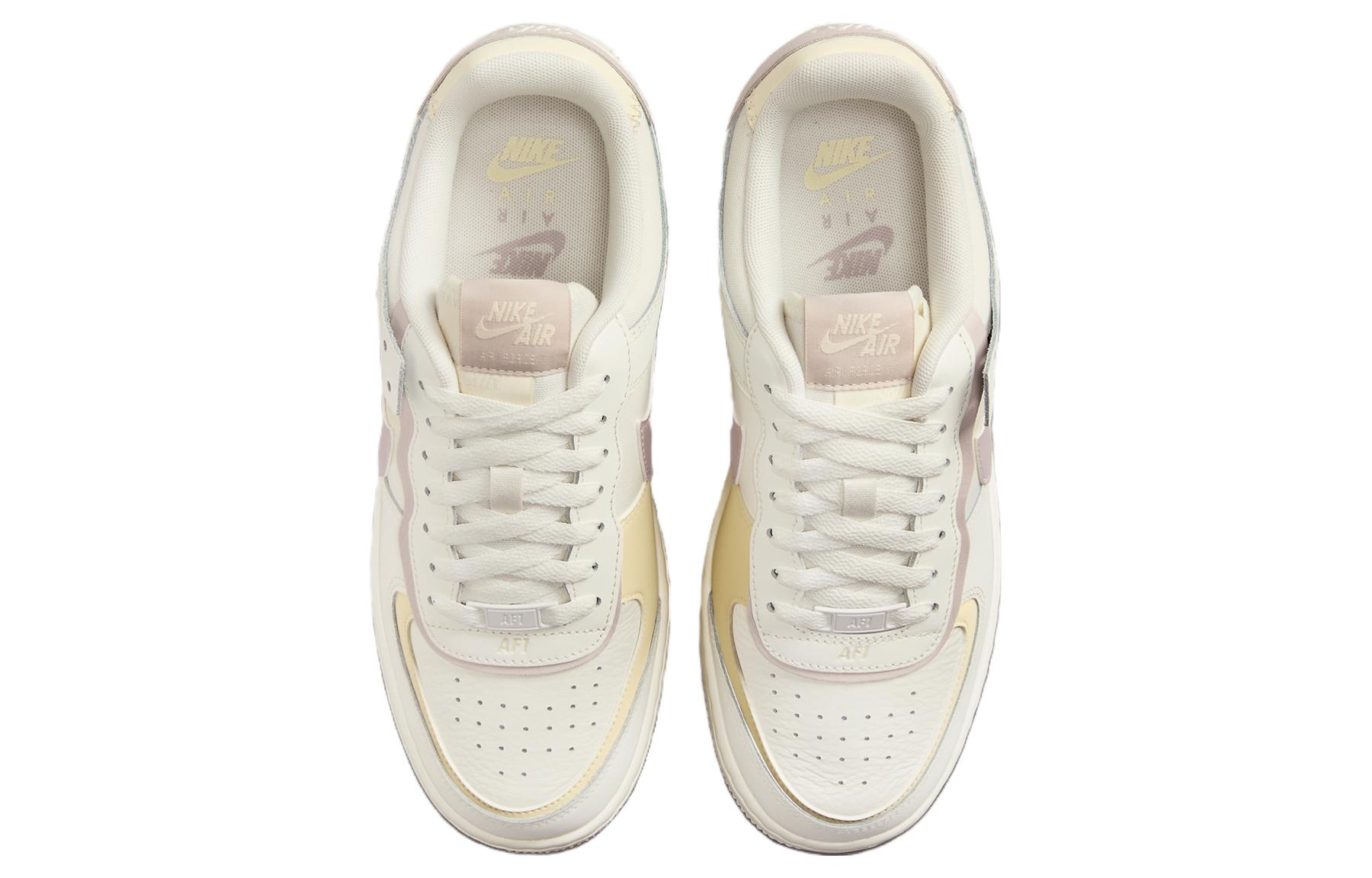 Nike Air Force 1 Shadow Beige Purple — фото 9