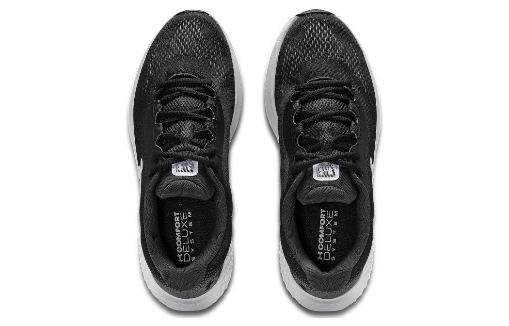 Under Armour Charged Rogue 4 Black White — фото 8