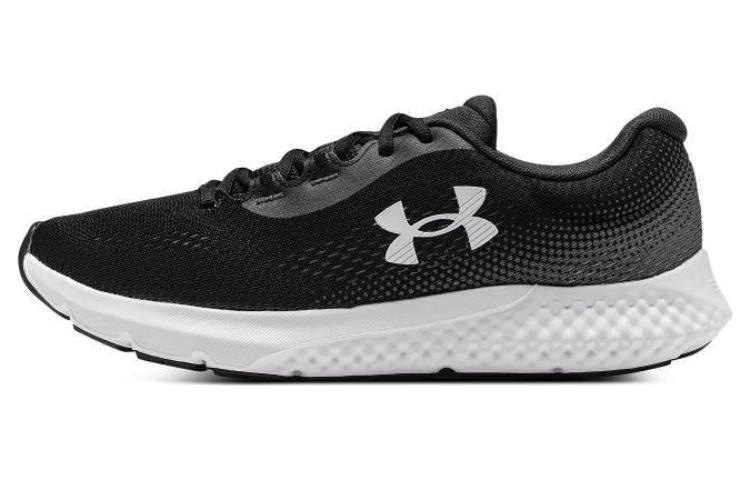 Under Armour Charged Rogue 4 Black White — фото 5