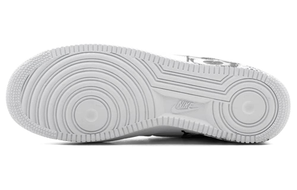 Nike CDG x Supreme x Nike Air Force 1 Low White Black — фото 9