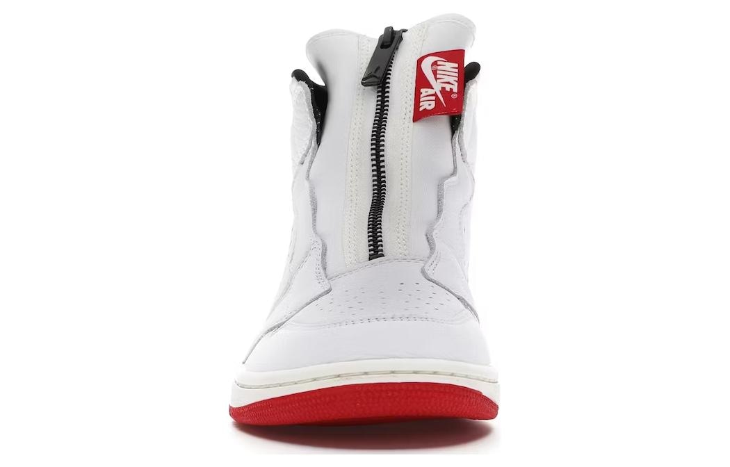 Jordan Air Jordan 1 High Zip White Red — фото 7