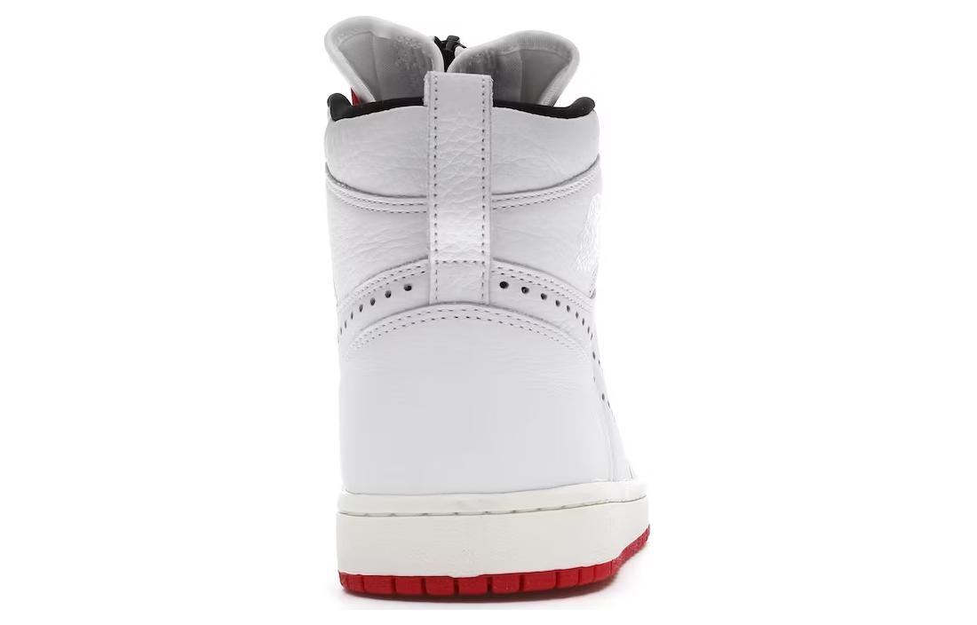 Jordan Air Jordan 1 High Zip White Red — фото 8