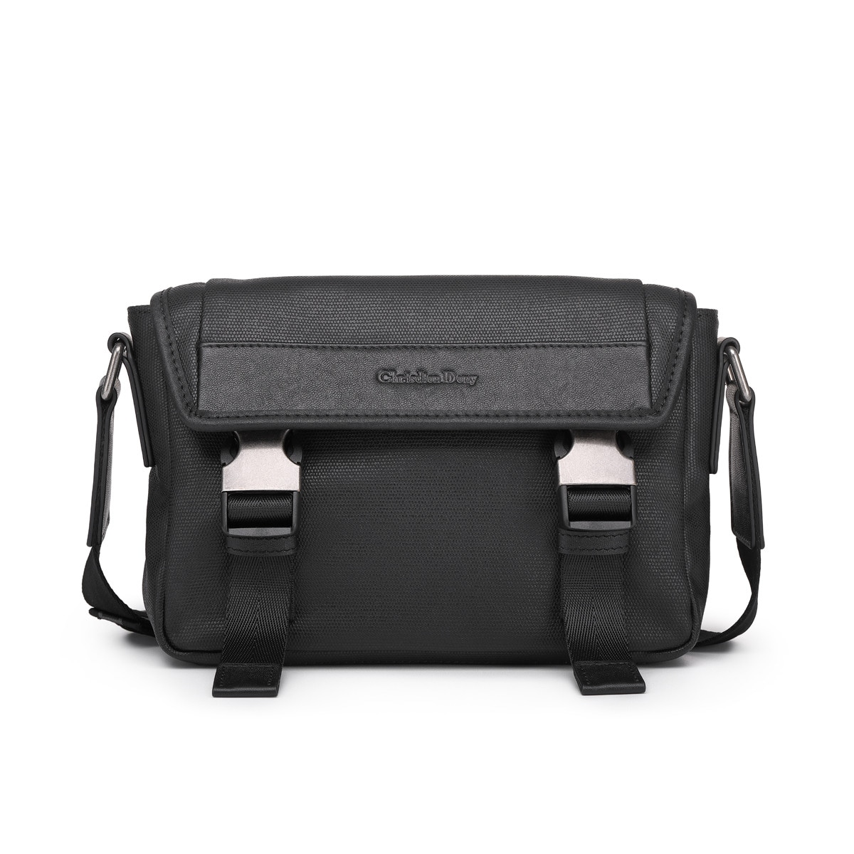 Chrisdien Deny/克雷斯丹尼 Chrisdien Deny Messenger Bag Black