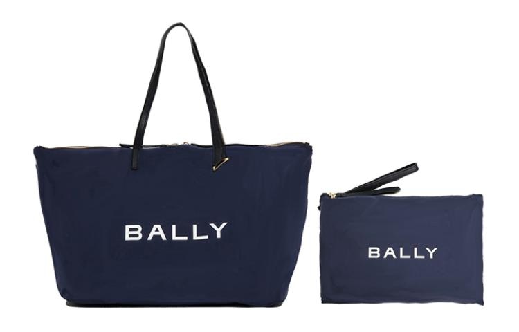 BALLY巴利 Bally Tote Bag Navy
