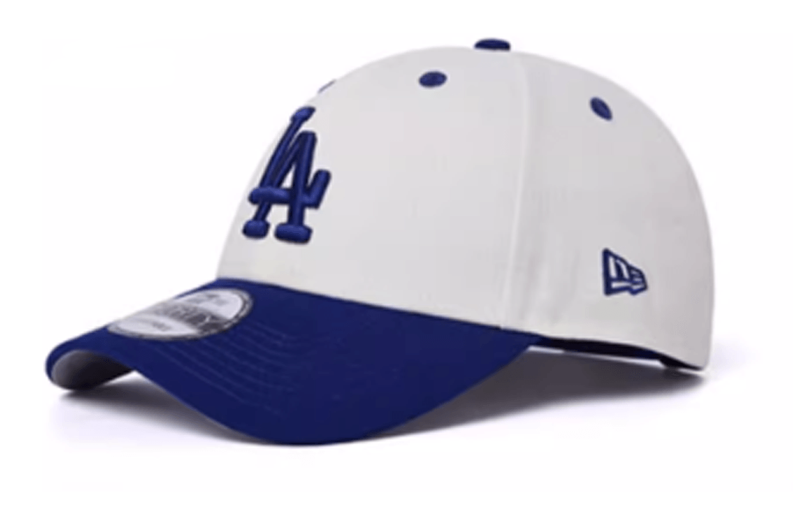 New Era Logo Cap White/Blue