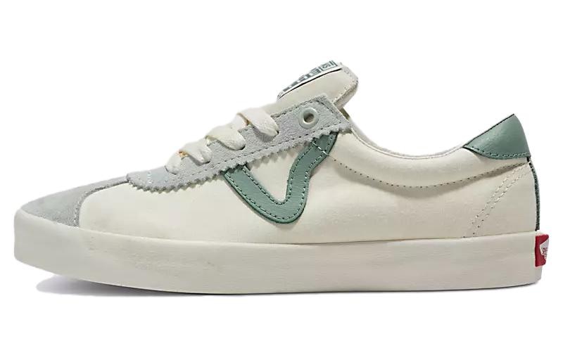 Vans Sport Low White Green — фото 4