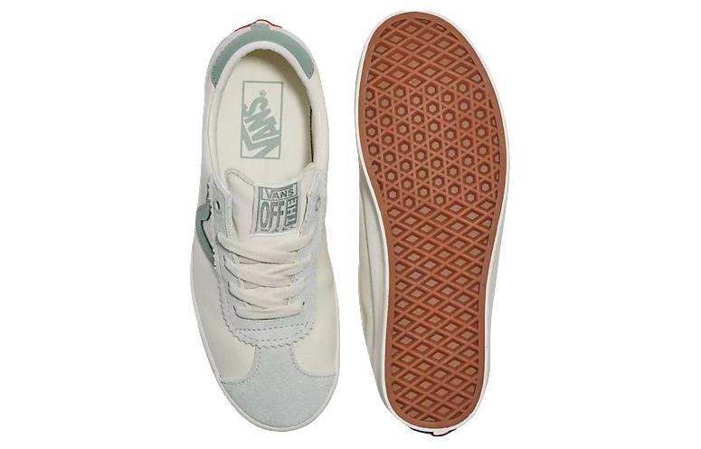 Vans Sport Low White Green — фото 7