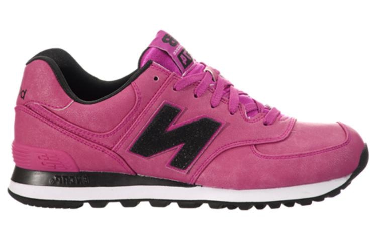 New Balance 574 Magenta Black — фото 1