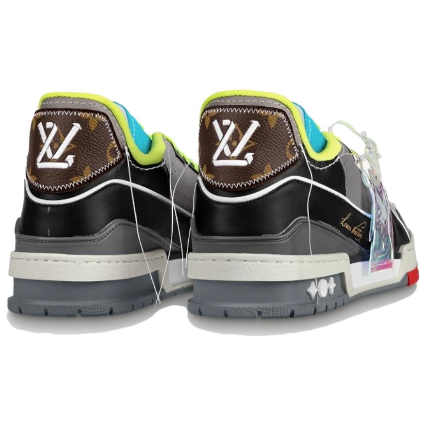 Louis Vuitton Trainer Sea Blue Black — фото 7