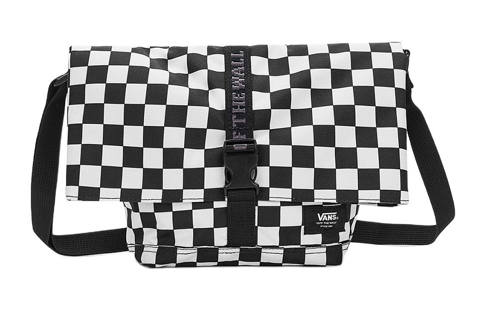 Сумка Vans Messenger Bag Black White