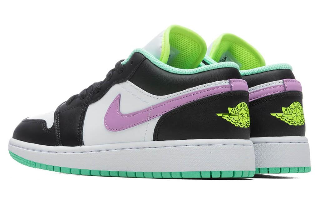 Jordan Air Jordan 1 Low Black White Purple — фото 8